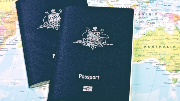 australian passport usa