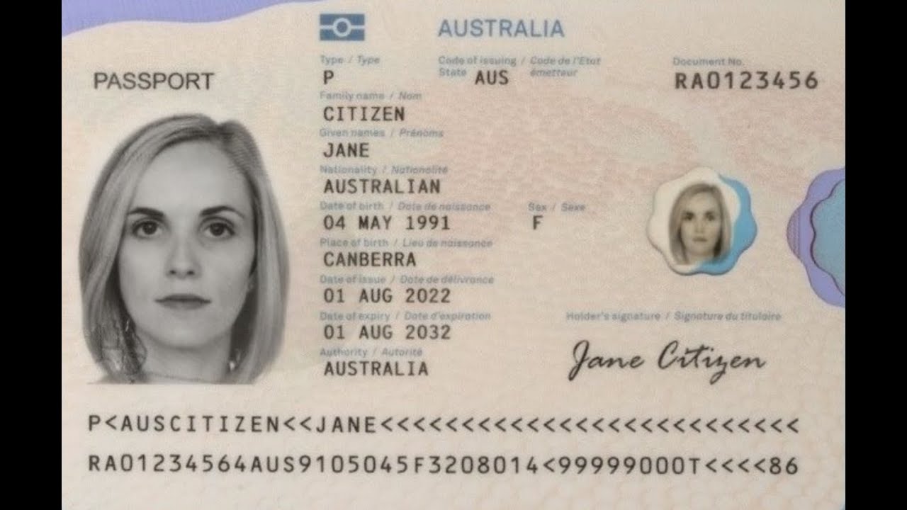 australian passports