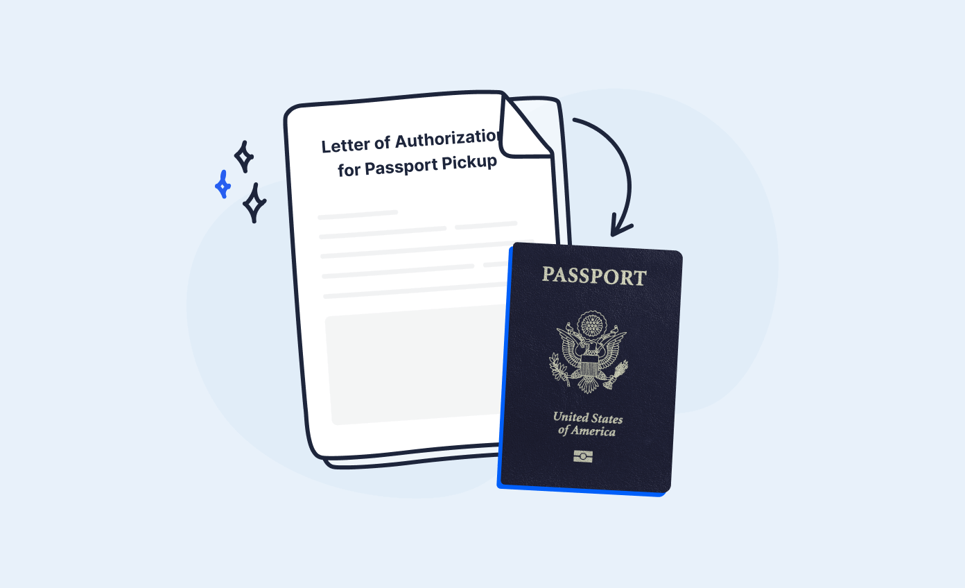 authorization letter passport collection