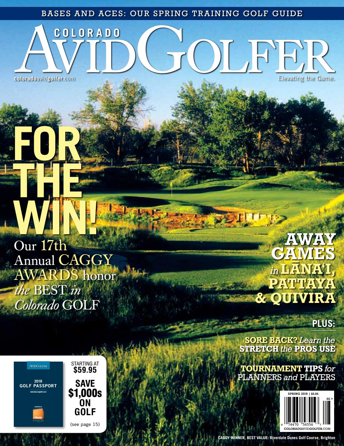 avid golfer golf passport