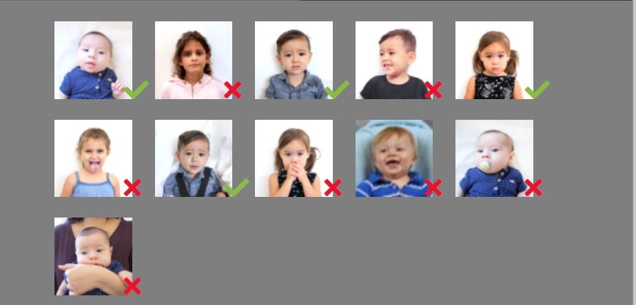 baby passport photo requirements