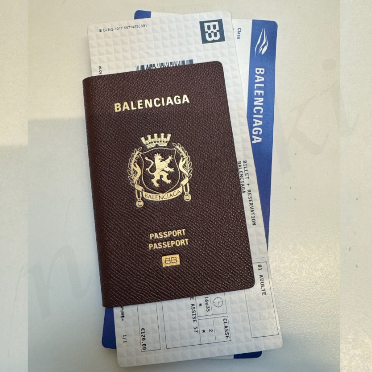 balenciaga passport