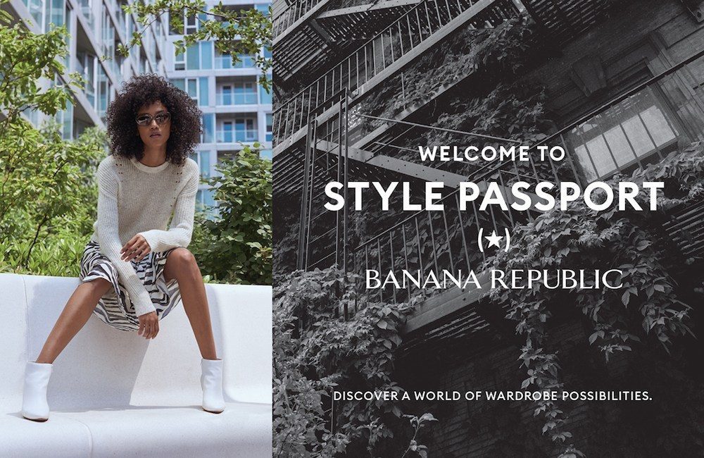 banana republic style passport