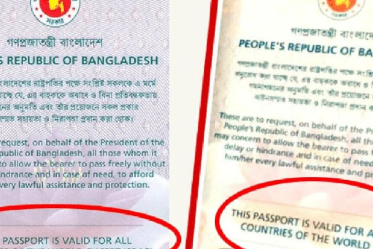 bangla passport