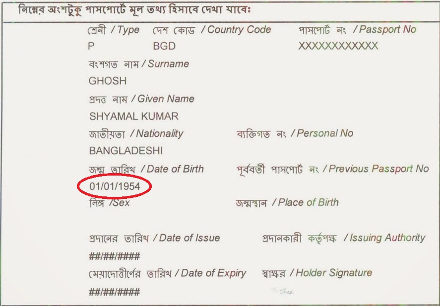 bangladeshi passport check online