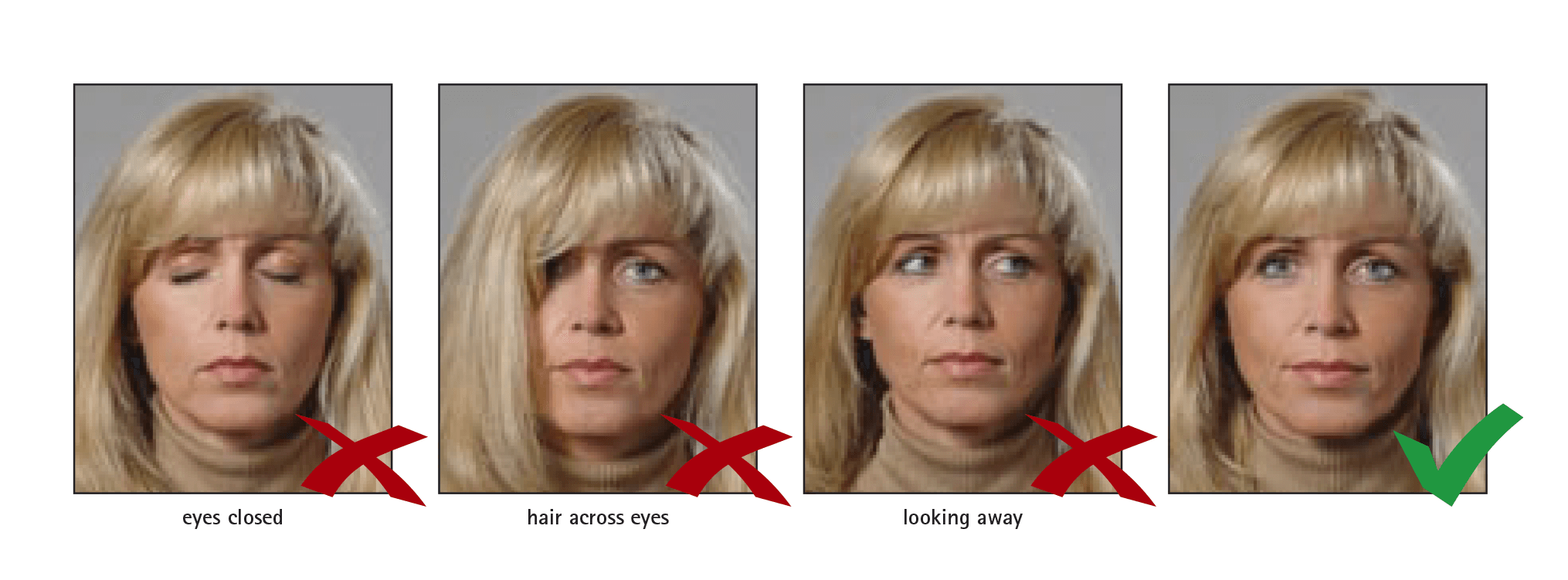 bangs in passport photo