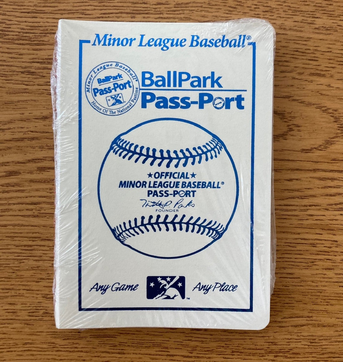 baseball park passport