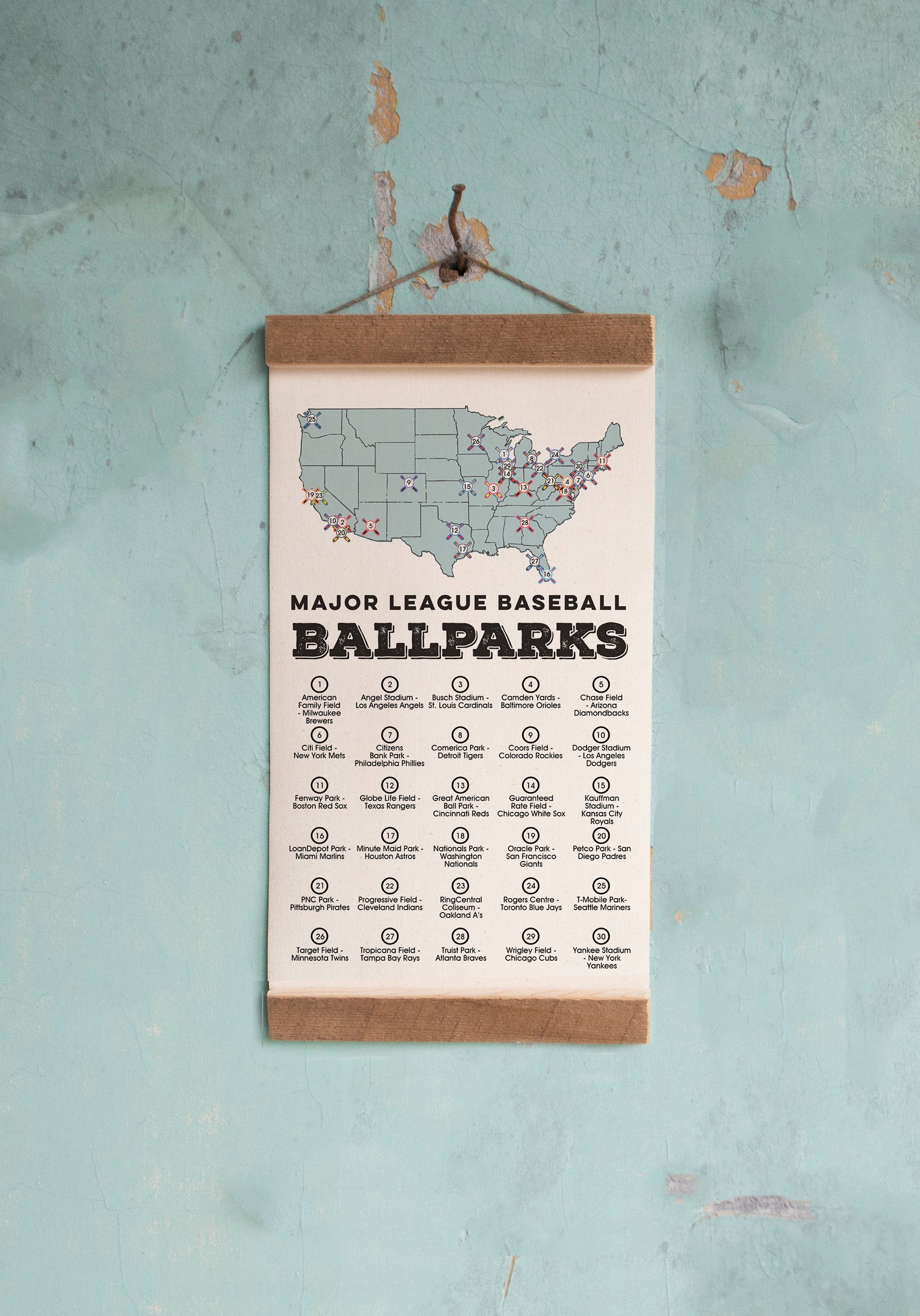 baseball park passport