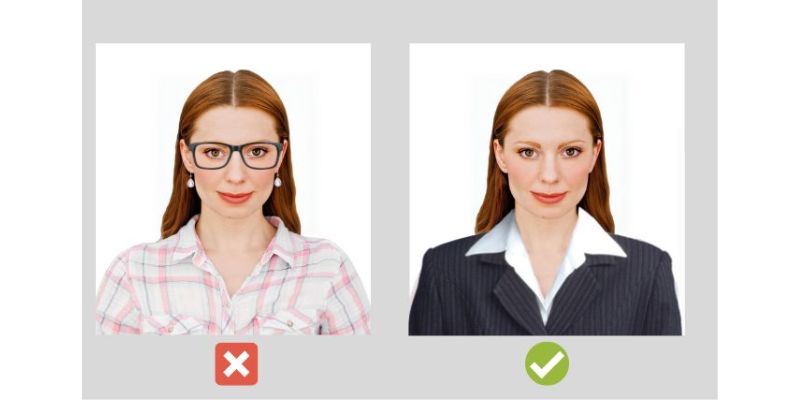 best colours to wear for passport photo