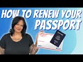 best way to mail in passport renewal