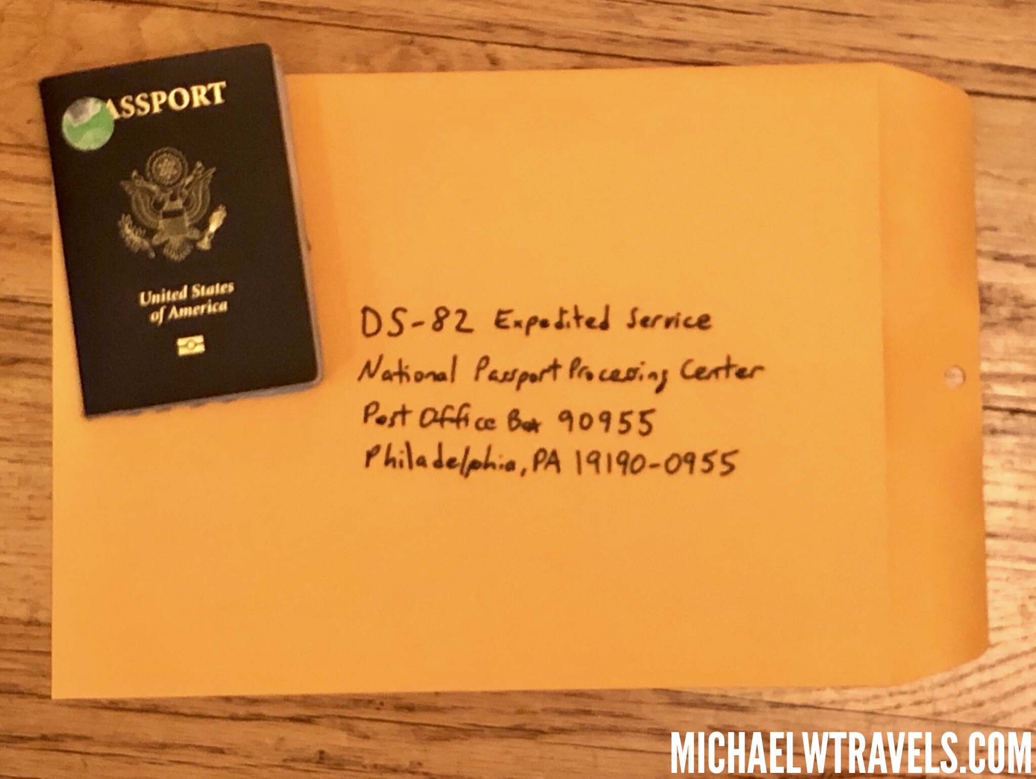 best way to send passport renewal