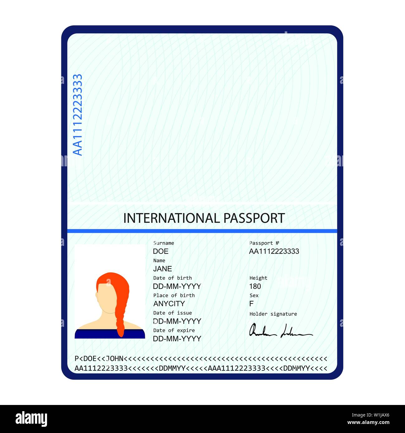 biometric data passport