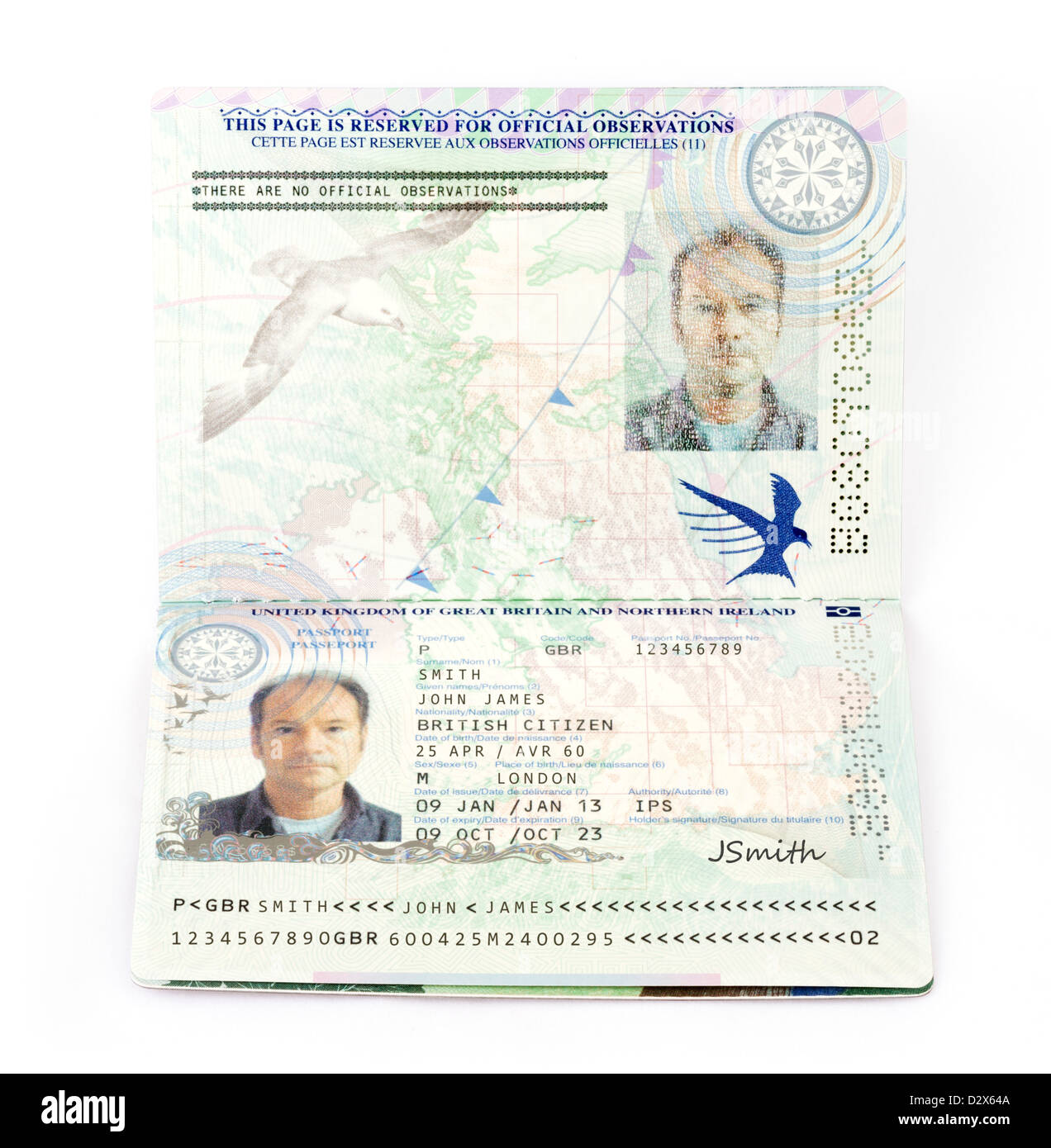 biometric page of passport