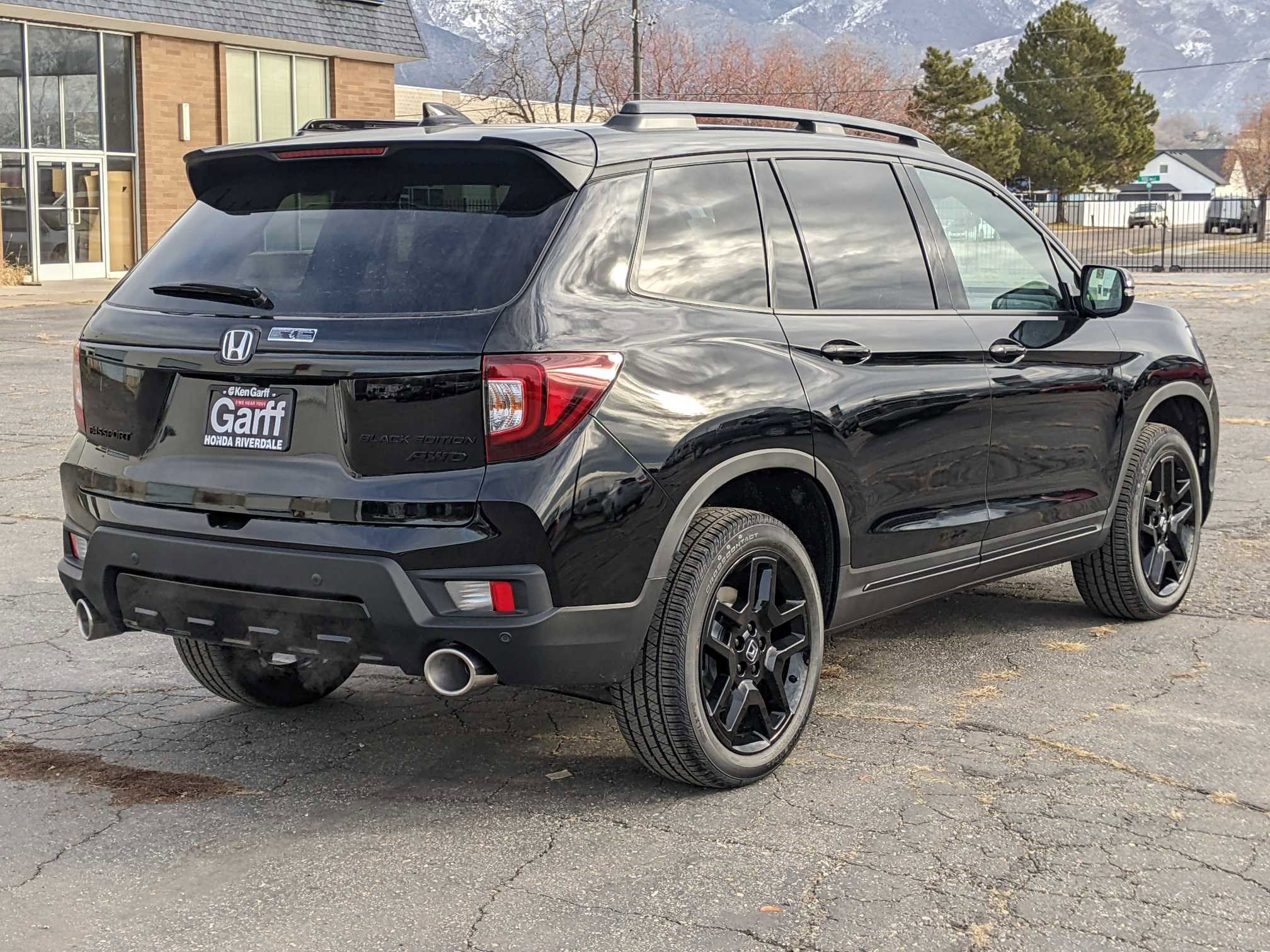 black honda passport