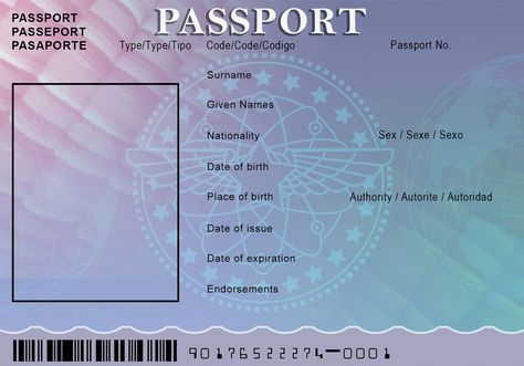 blank passport