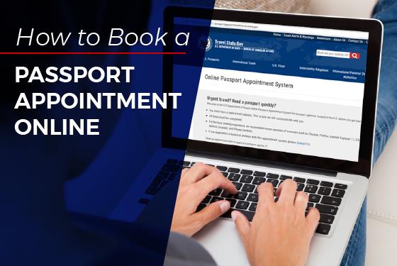 book an appointment passport