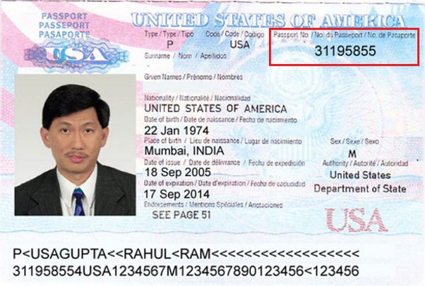 book number on us passport