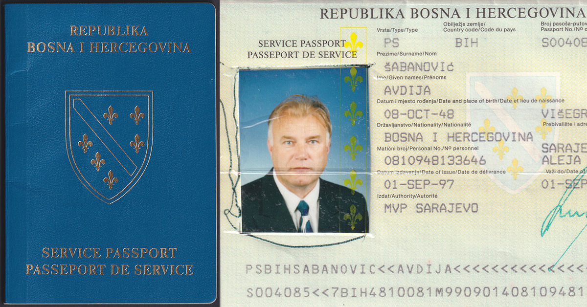 bosnian passport