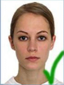 brazilian passport photo size