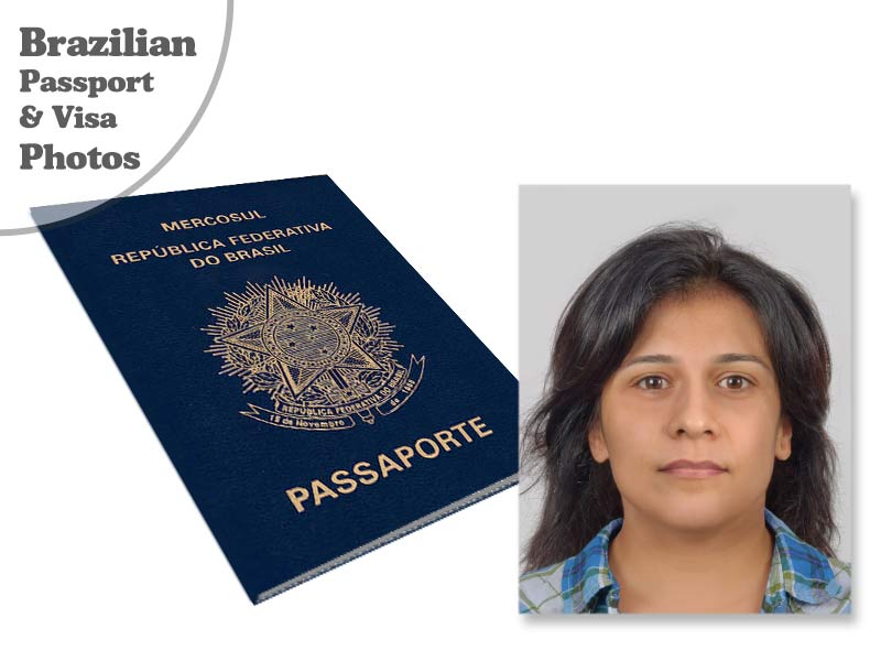 brazilian passport photo size