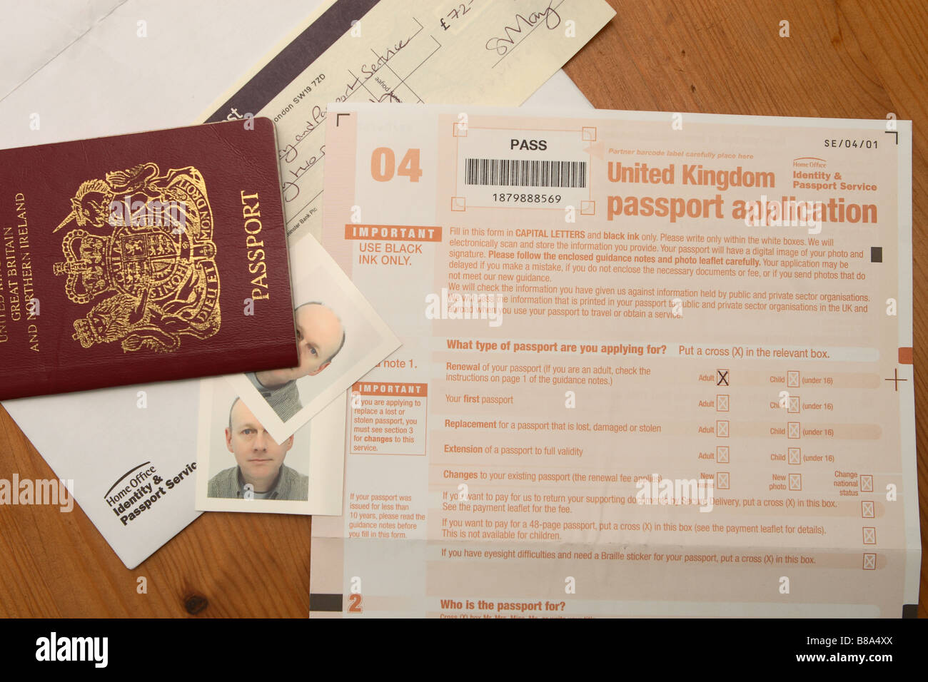 british passport renewal application form