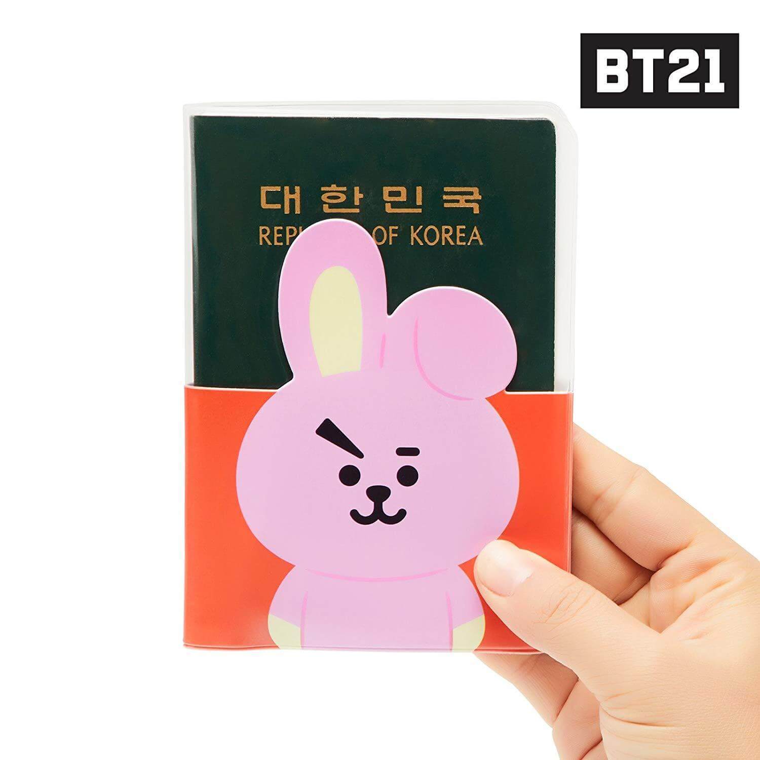 bt21 passport case