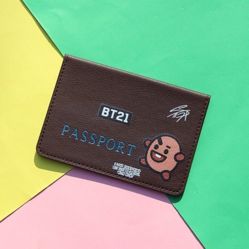 bts passport holder