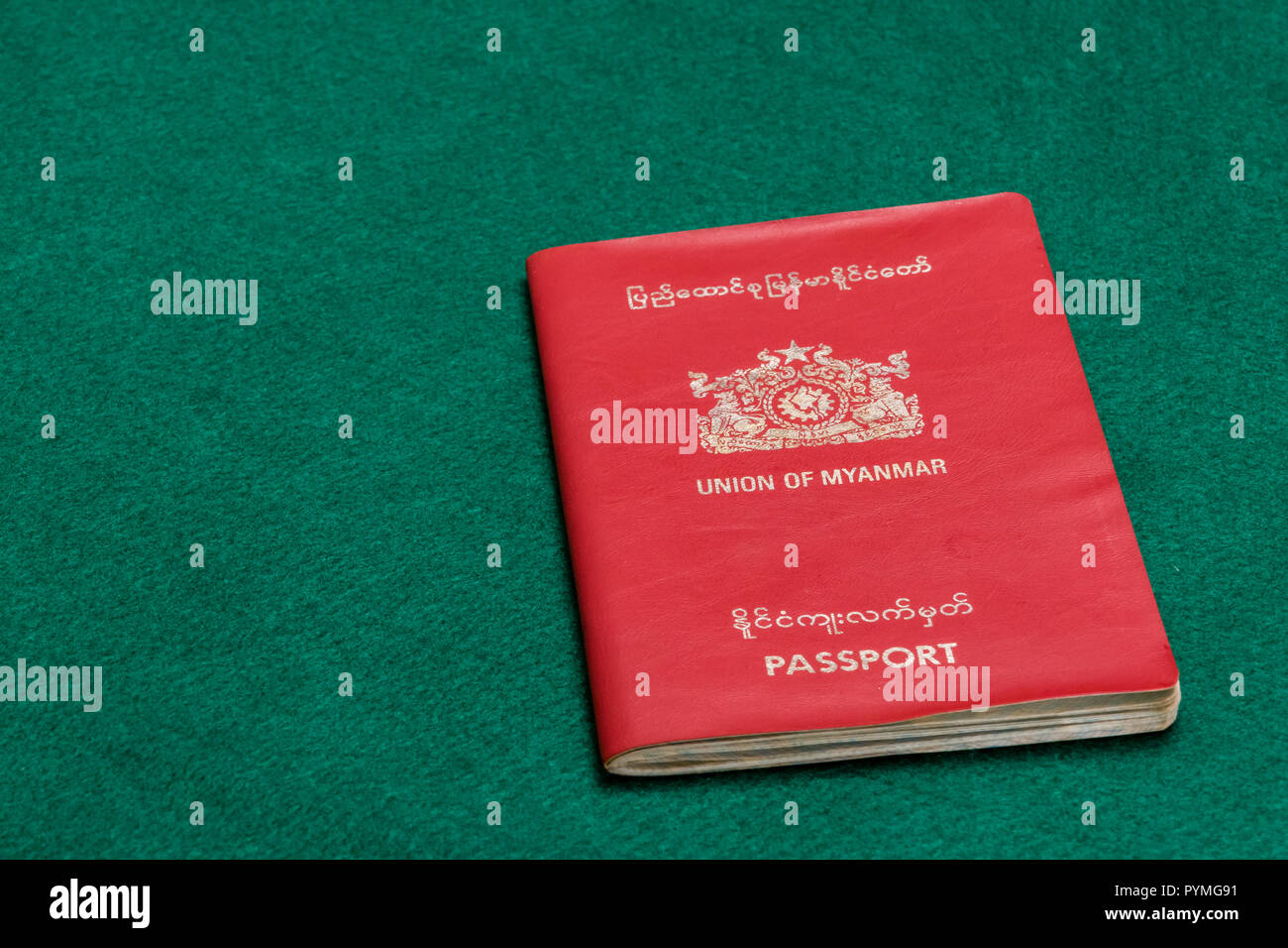 burmese passport