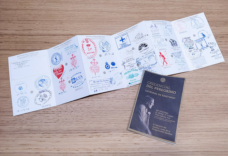 camino de santiago passport