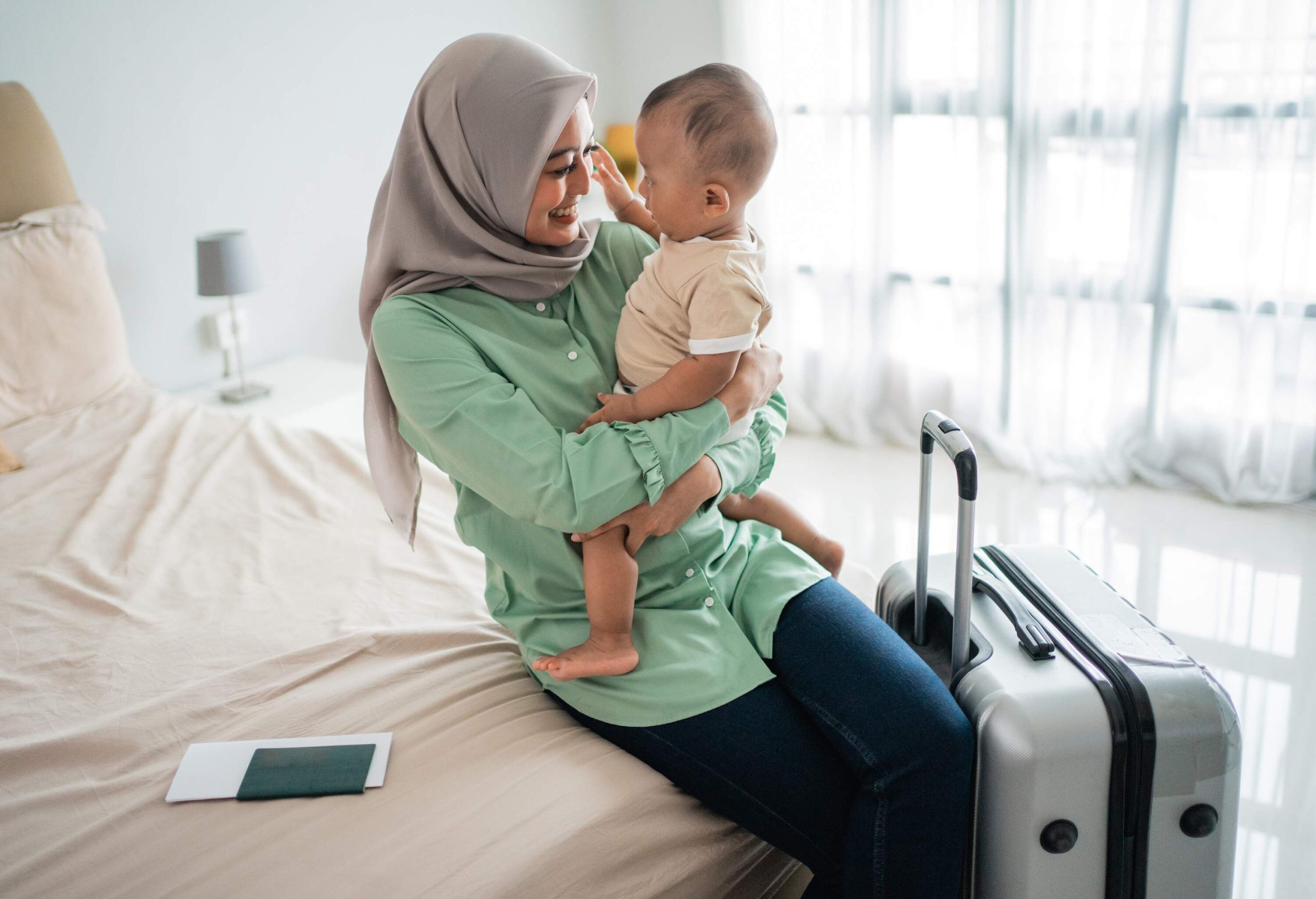 can a baby travel without a passport