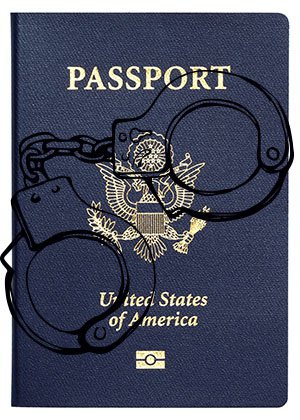 can a person with felony get a passport