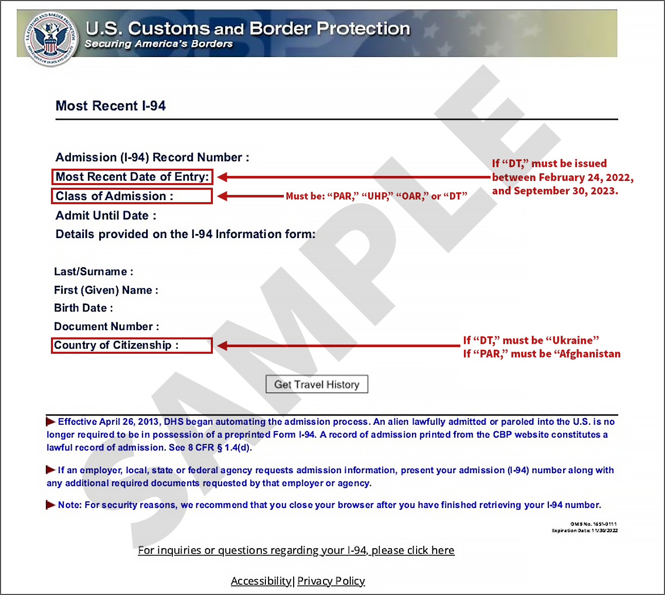 can an expired passport be used for i9