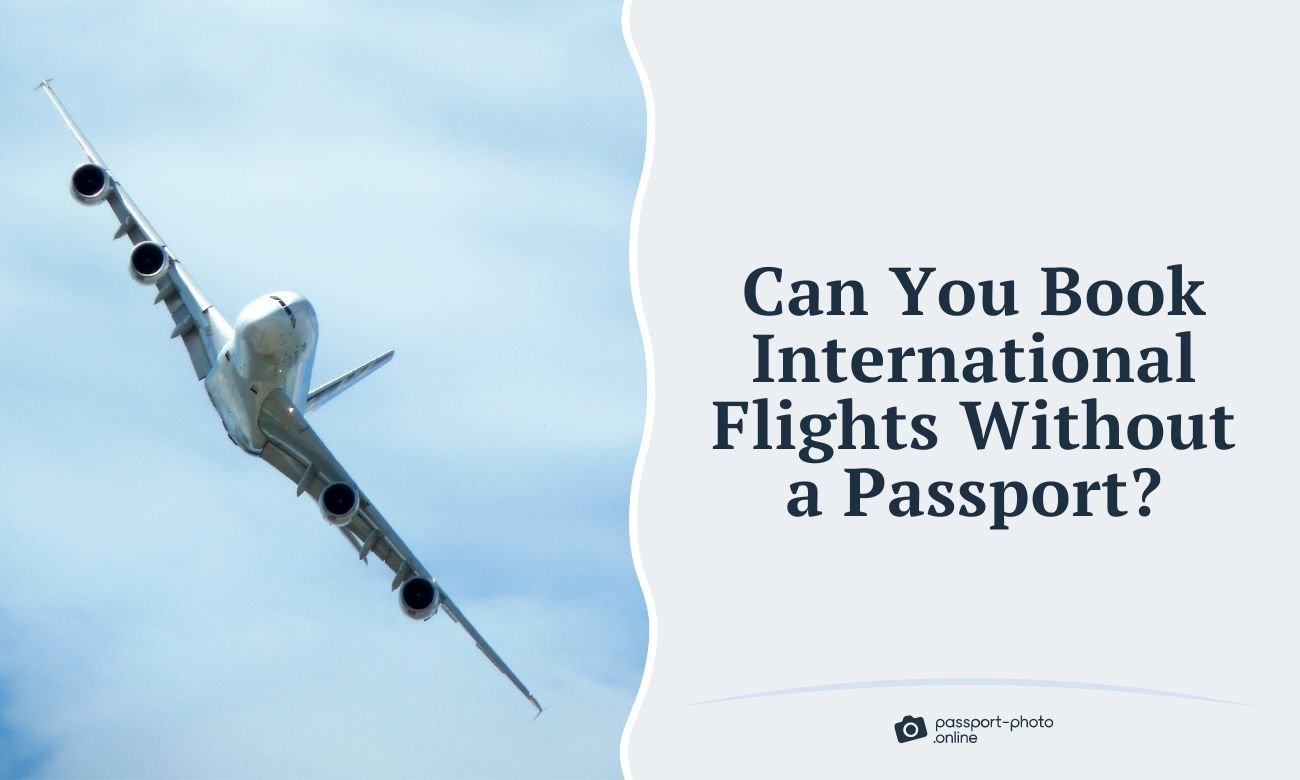 can i buy international flight without passport