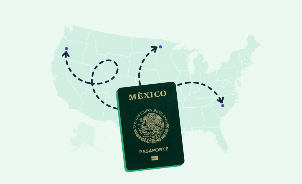 can i fly to mexico with a passport card