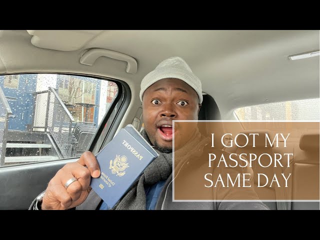 can i get a passport the same day