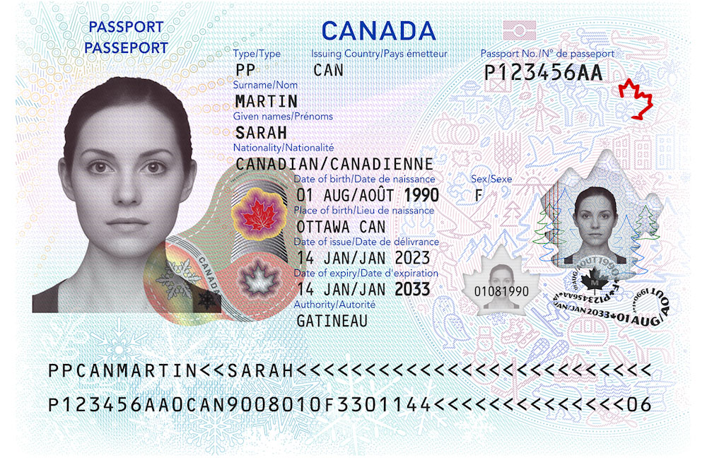 can i get into canada with a passport card