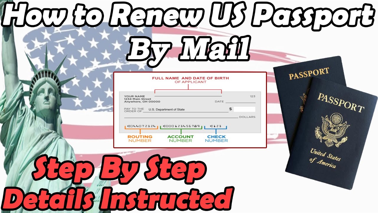 can i renew my passport by mail