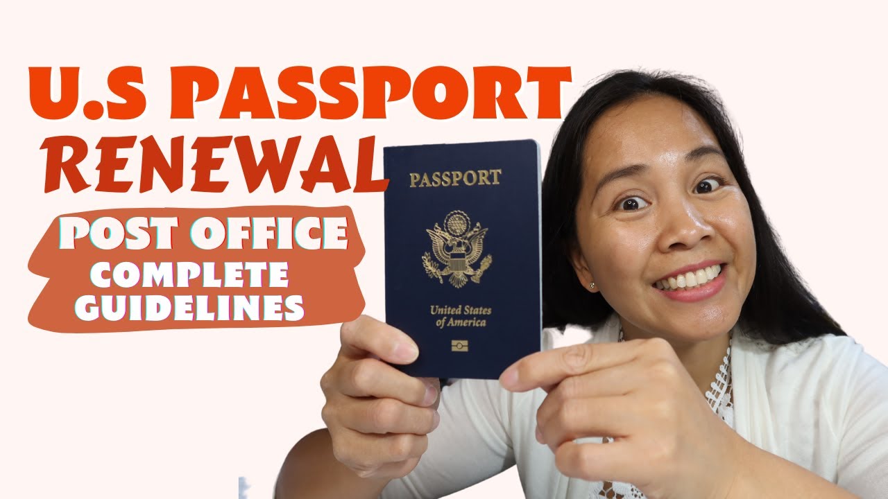 can i renew passport at post office