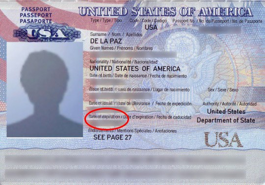 can i use expired passport for id