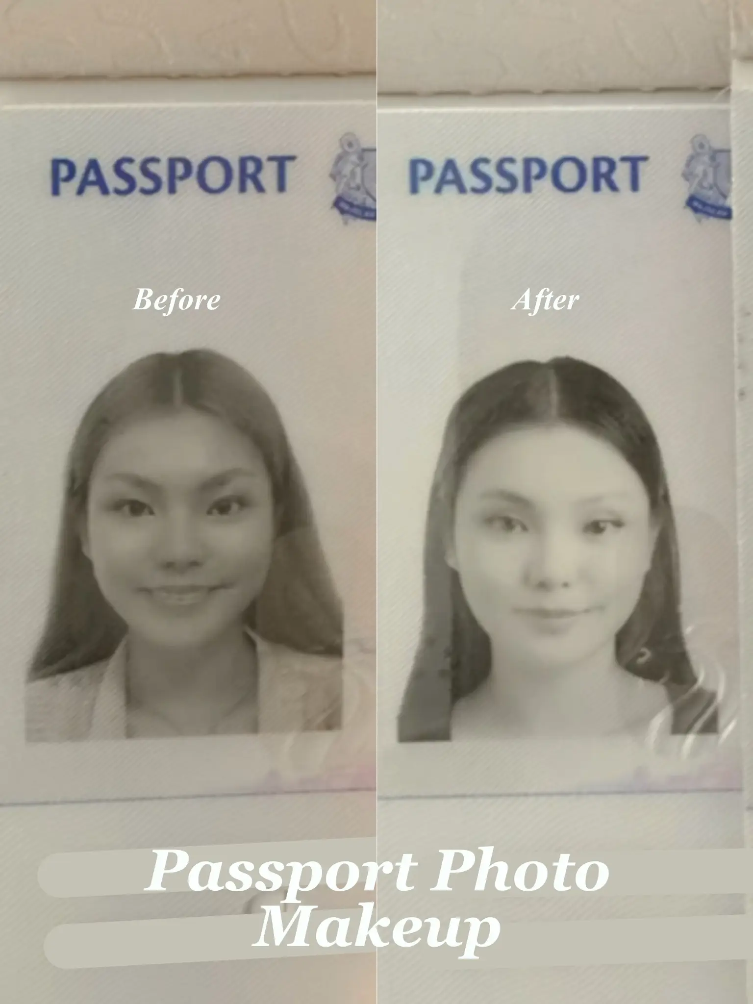 can i wear makeup for my passport picture