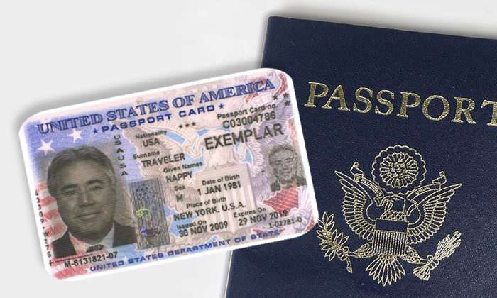 can passport card be used as id