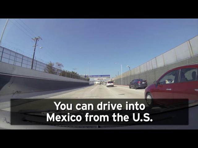 can you drive to mexico without a passport