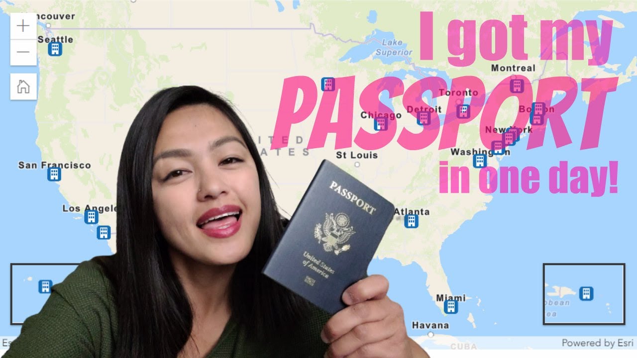 can you get a passport in 1 day in la