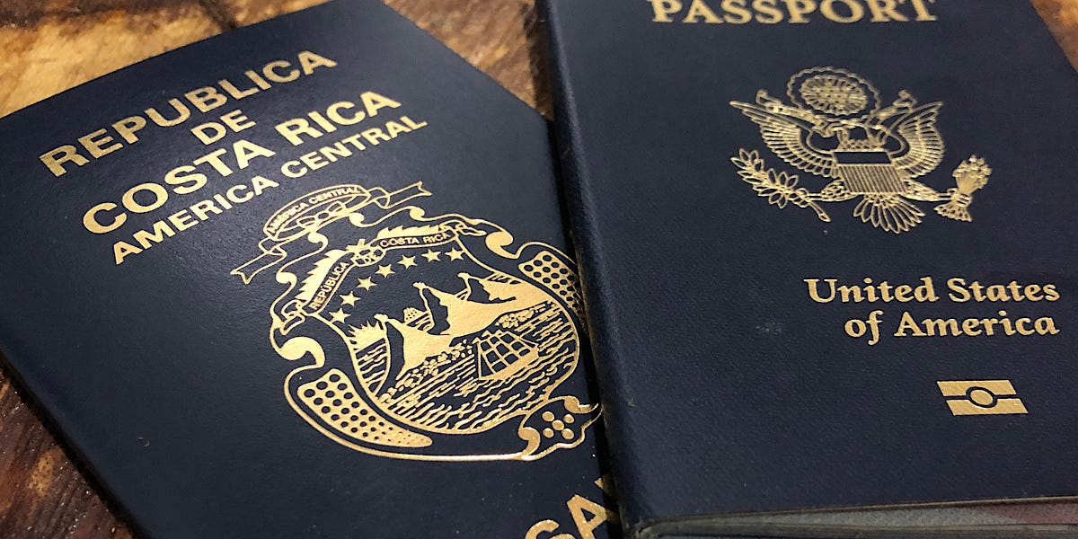 can you go to costa rica without a passport