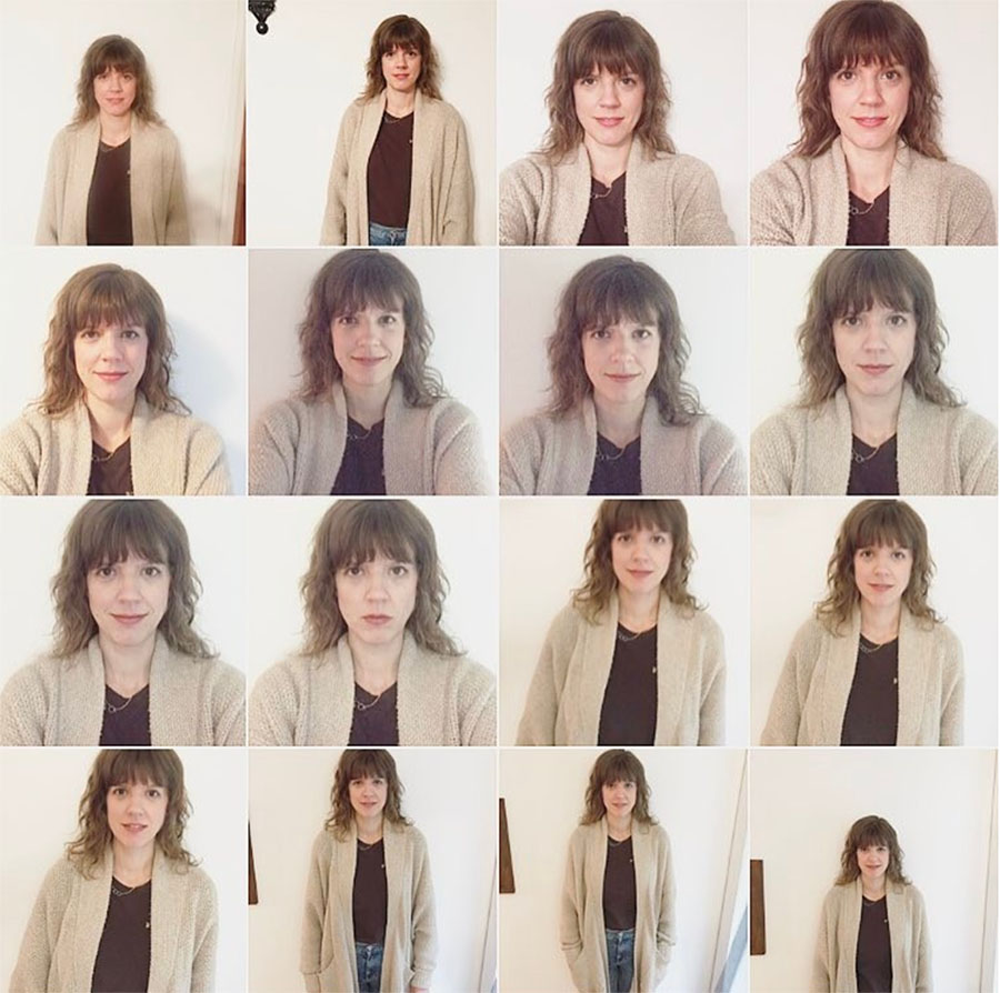 can you have bangs in a passport photo