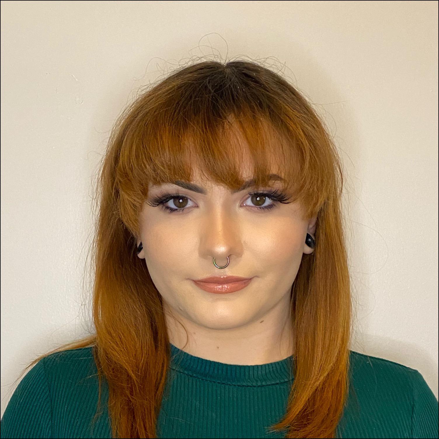 can you have bangs in passport photo