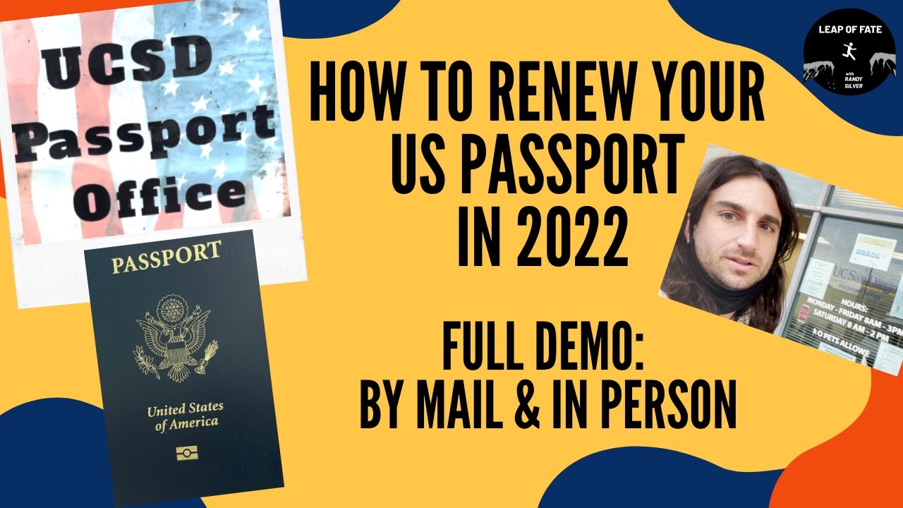 can you renew a passport in person