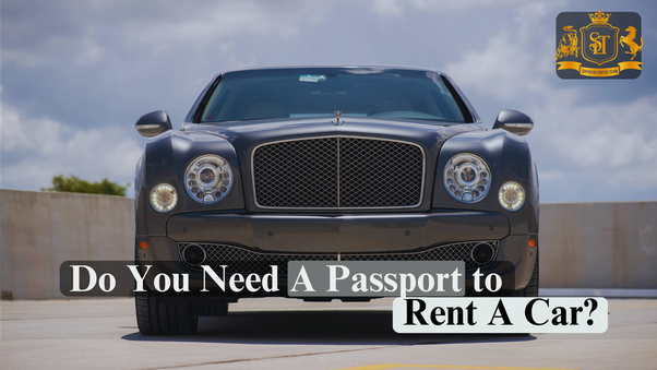 can you rent a car with a passport