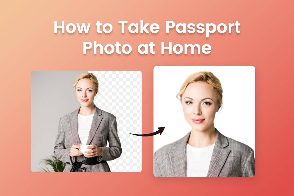 can you take passport photos at home