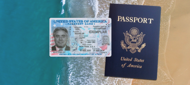 can you travel with a passport card